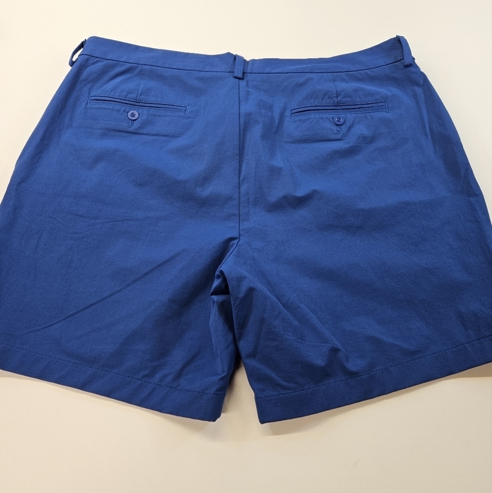 Vineyard Vines Shorts Mens 38 Blue On The Go Performance Chino Casual Preppy